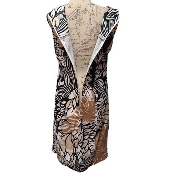 Venus Sheath Dress 14 Knee Length Square Neckline - Fall Transition Office Wear - Picture 4 of 5